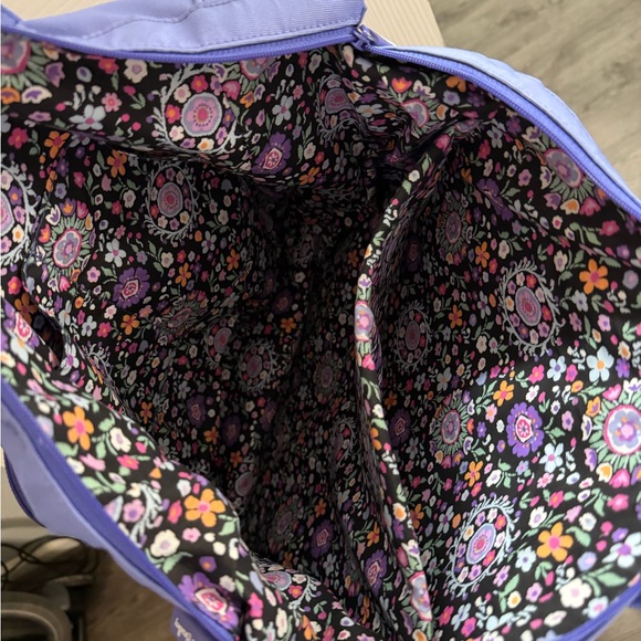 Vera Bradley Purple Backpack with Ironed on Patches main image 4